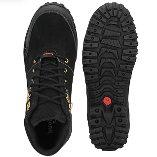Kavacha Steel Toe Nubuck Leather Safety Shoe S82(Size- 10) 3