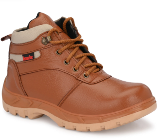 Kavacha S47 Steel Toe Leather Safety Shoe(Size-10) 3