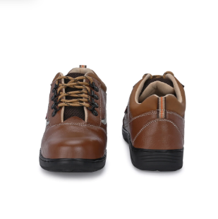 Kavacha Steel Toe Safety Shoe S225 with Pure Leather Upper and Foam Comfort & Rubber Sole(SIZE 11) 2