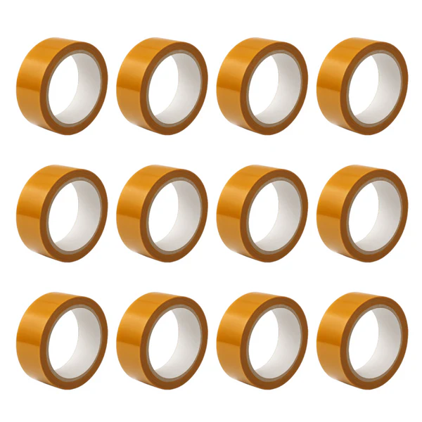 JPPL Brown Packing Tape (2" x 65m) – Strong Adhesive Carton Sealing Tape for Shipping, Moving & Packaging(Pack Of 6) 2