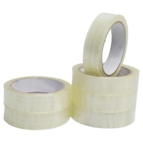 JPPL Cello Tape 65M Transparent | Strong Adhesive Clear BOPP Tape for Packaging, Office & Household Use(pack of 6) 3