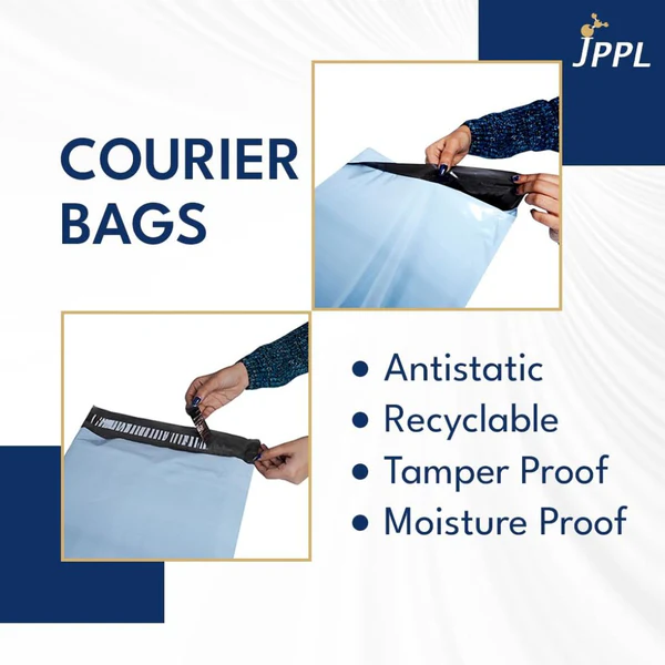 JPPL Secure POD Temper Proof Courier Bags 12 x 16 Inches Pack of 100 3