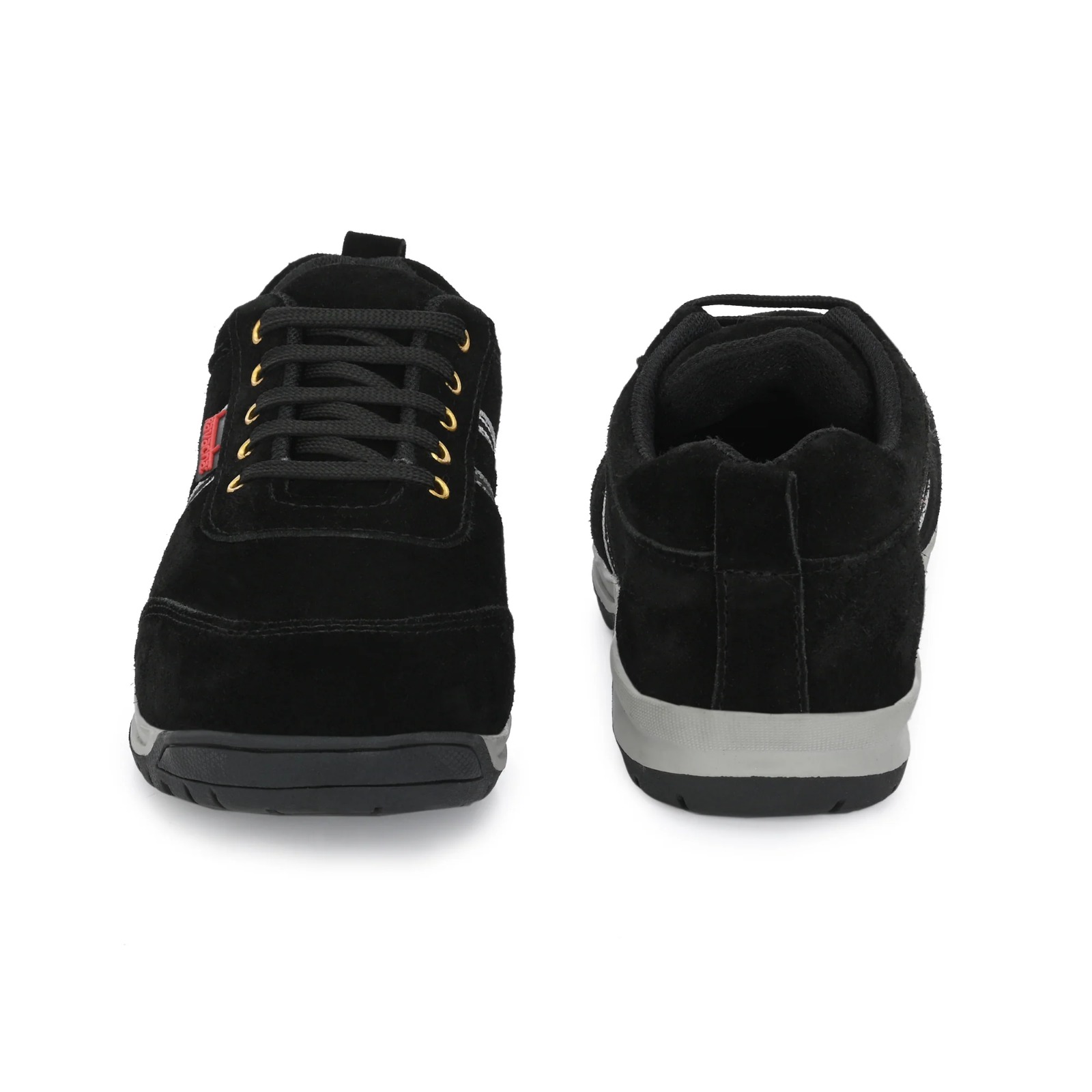 Kavacha Steel Toe Safety Shoe , Suede Leather Upper and Foam Comfort & TPR Sole (S207) (SIZE 9) 2
