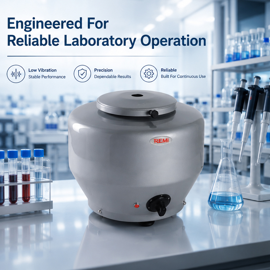 Remi Medico Centrifuge, C-852, Rotor Capacity: 4x15 ml(C 852) 5