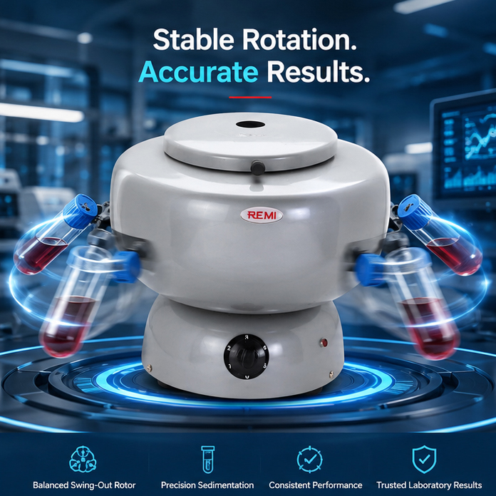 Remi Clinical Centrifuge, C-854/6, Rotor Capacity: 6x15 ml 4