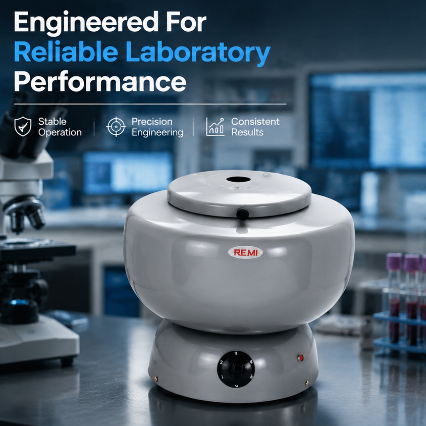 Remi Clinical Centrifuge, C-854/6, Rotor Capacity: 6x15 ml 5
