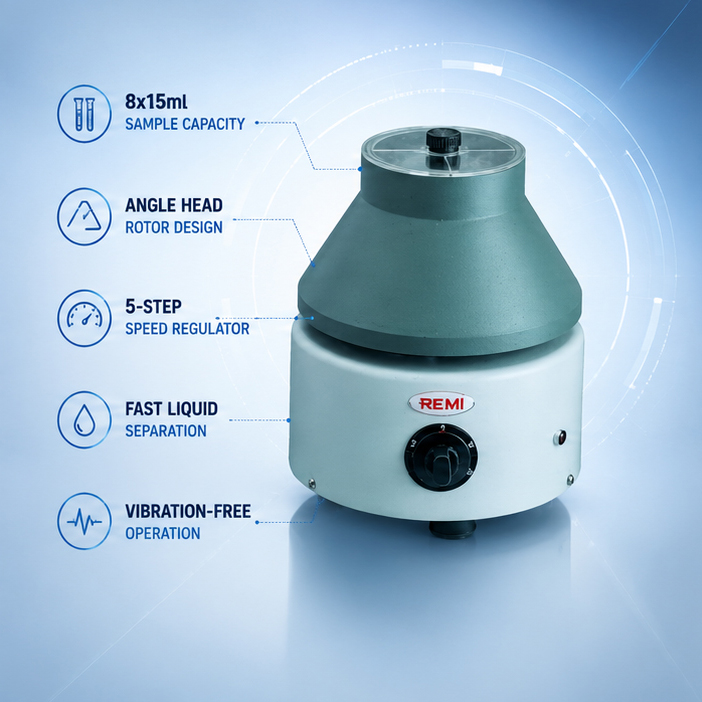 Remi 8x15ml 3500rpm Laboratory Centrifuge, R-303(R 303) 3