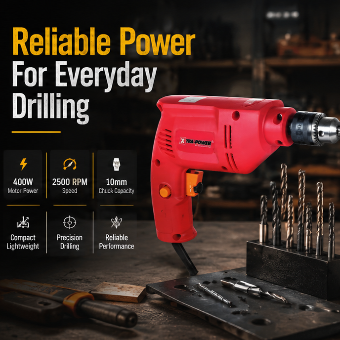 XTRA POWER Drill Machine XPT 425, 10 mm 2