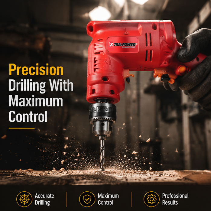 XTRA POWER Drill Machine XPT 425, 10 mm 4