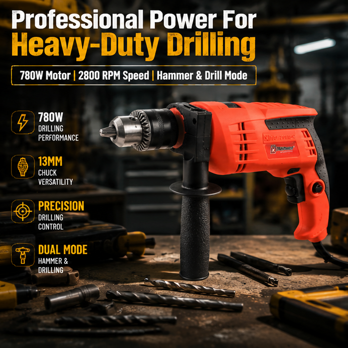 XTRA-POWER IMPACT DRILL 13 MM (XPT 427) 2