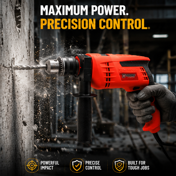 XTRA-POWER IMPACT DRILL 13 MM (XPT 427) 4