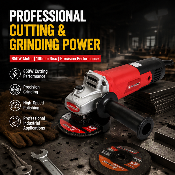 Xtra Power Professional Angle Grinder XPT 405 (Medium, Red) 4
