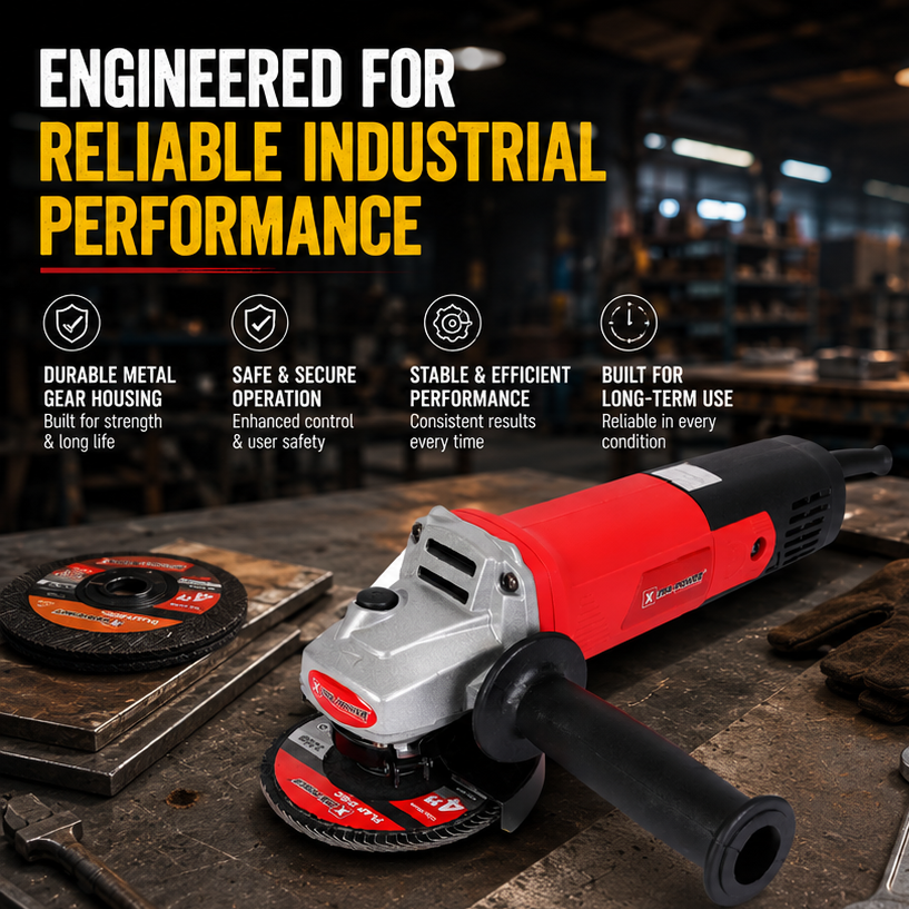 Xtra Power Professional Angle Grinder XPT 405 (Medium, Red) 5