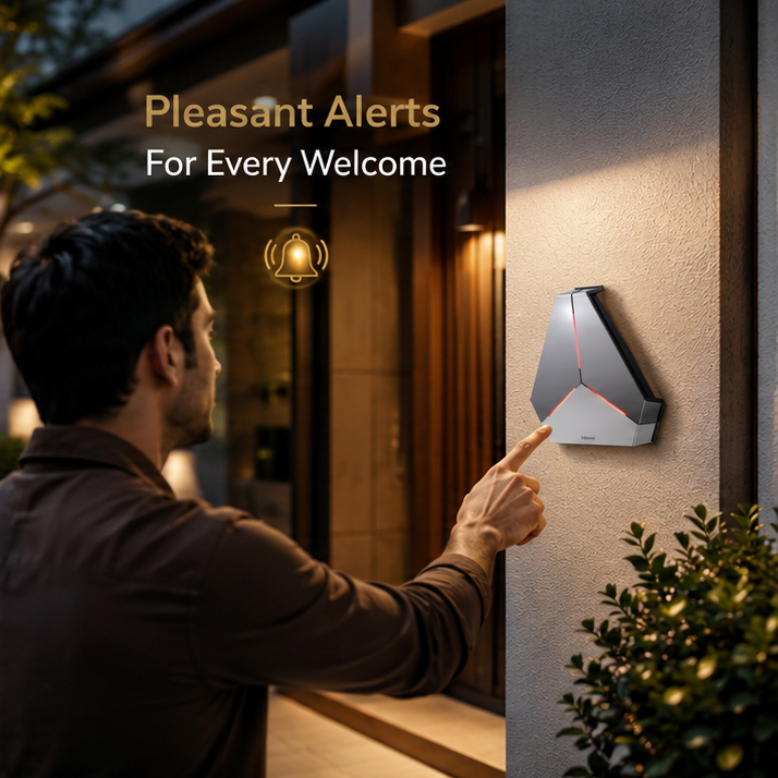 Goldmedal G-Space Polyphonic Door Bell | Calling Bell for Home | Door Bell For Office,School | High Quality Sound | With 18 Melodies Sound 3