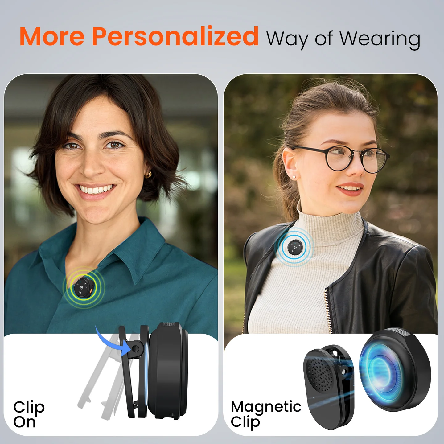 Portronics Vlogmate 3 with Noise Cancellation & Charging Case, Type C, Wireless Microphone for iPhone, Android, Vlog, Streaming 5