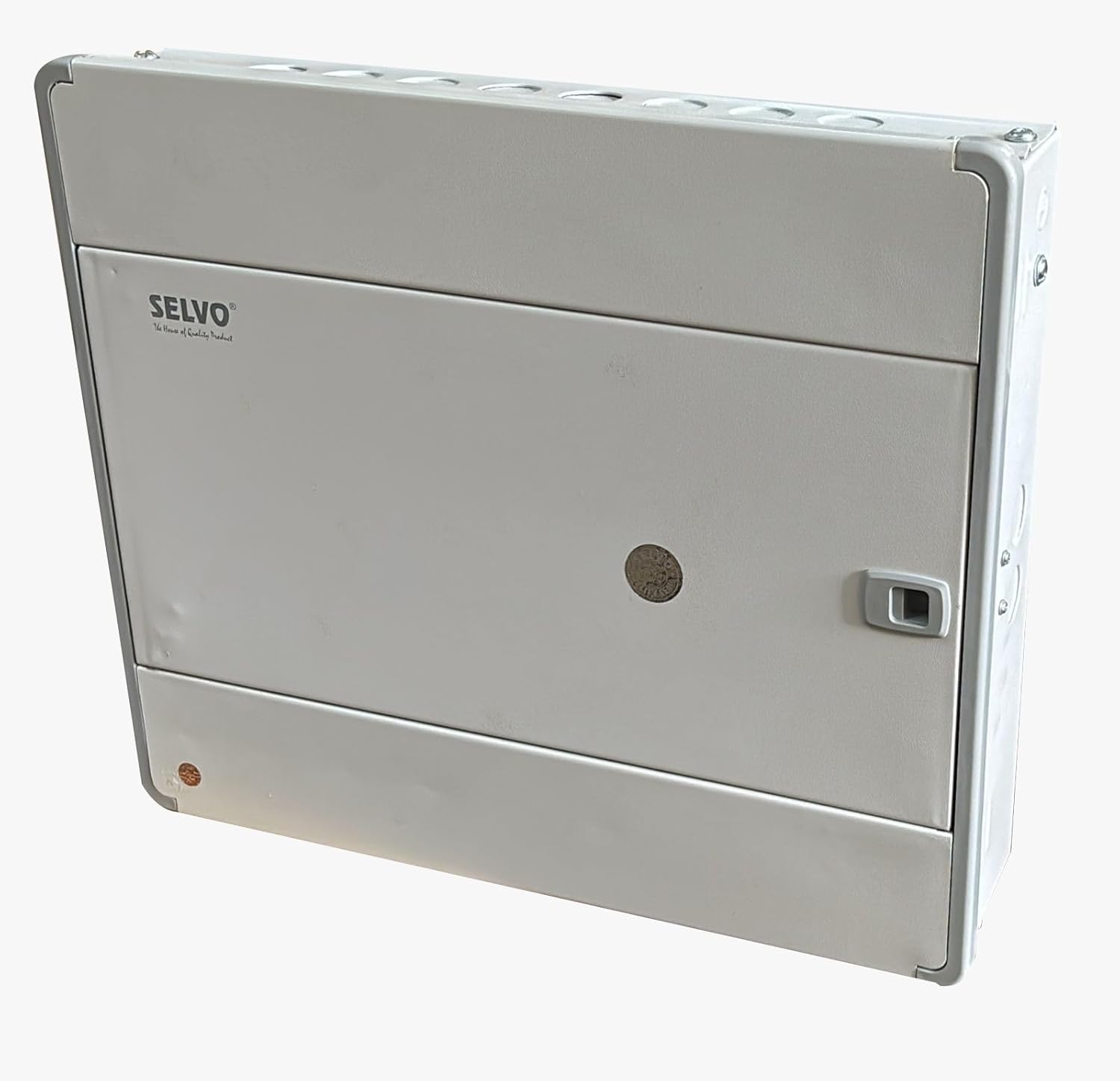 SELVO 8 Way TPN Distribution Board | Metal Double Door MCB Panel Board | Heavy Duty Powder Coated Electrical Distribution Box for Industrial & Commercial Use 2