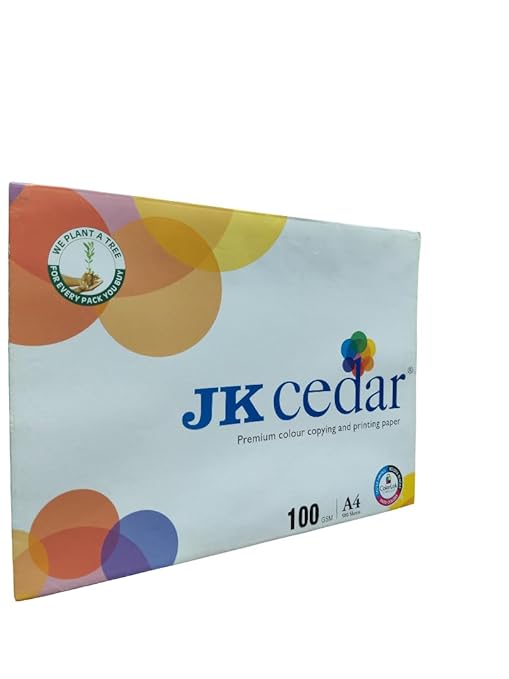 JK Cedar A4 Paper, 100 GSM, 500 Sheets, Premium Printing and Copying Paper 2