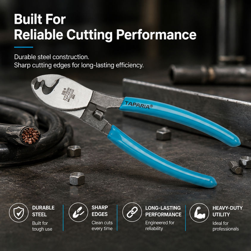 Taparia 22mm Cable Cutter CC 18 Length: 460 mm (Pack of 2) 5