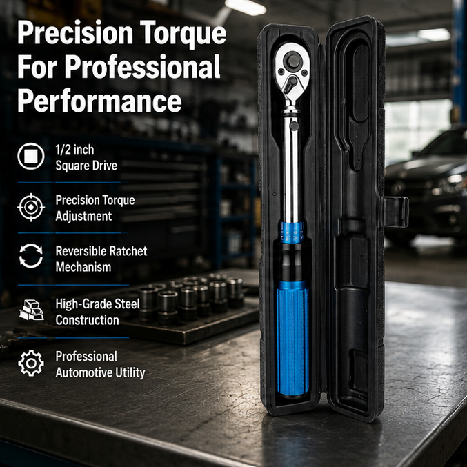 Taparia 1/2 inch 40-220Nm Professional Range Ratchet Type Torque Wrench TPWR 160 2