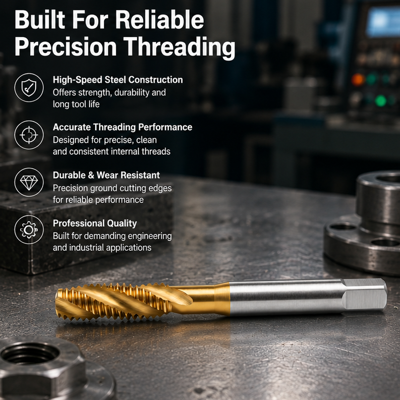 Rewo HSS SPPT & Spiral Type Tap Size: 3.5x0.6 mm 5