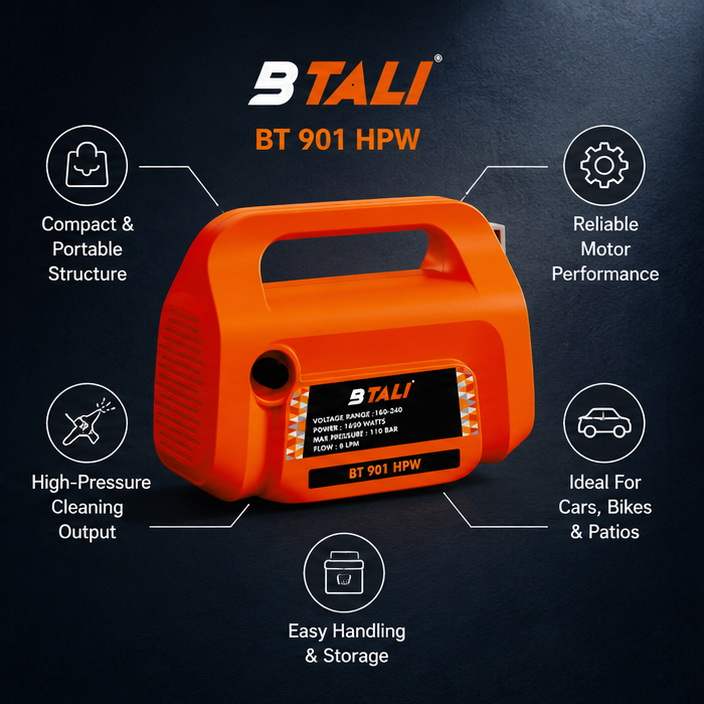 Btali Pressure Washer BT 901 HPW( BT 901 HPW) 3