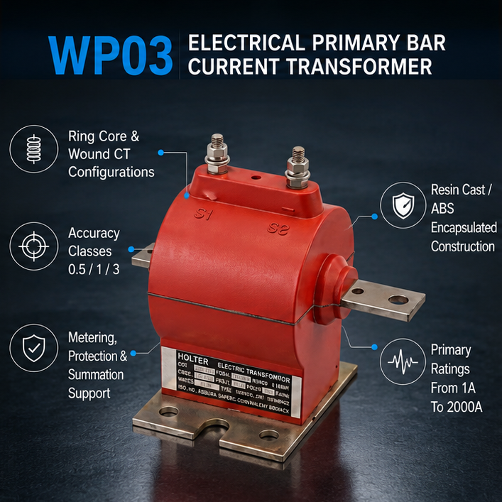Electrical Primary Bar Current Transformer(WP03) 3
