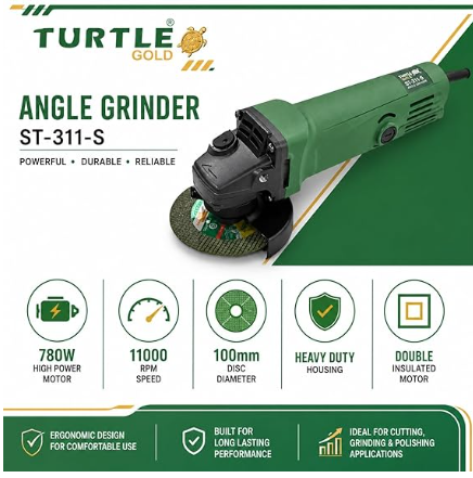 Turtle Gold Angle Grinder Back Switch ST-311S(100 mm Wheel, 780W, 11,000 rpm) 3