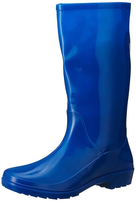 Hillson 101 PVC Plain Toe Blue Safety Gumboots(SIZE 9) 2