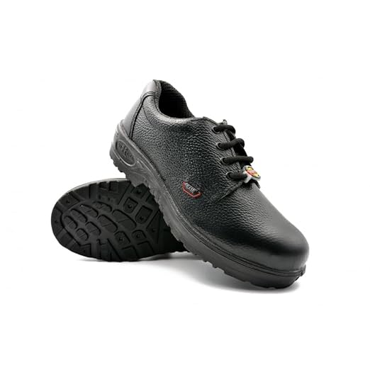 Hillson Base Steel Toe ISI and CE Certified Protective Safety Footwear with 200J Toe Cap(SIZE 6) 5