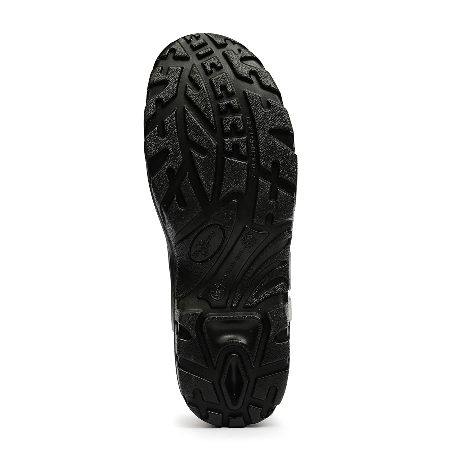 Hillson MF-01 Leather Low Ankle Composite Toe Black Work Safety Shoes, Size: 6 5
