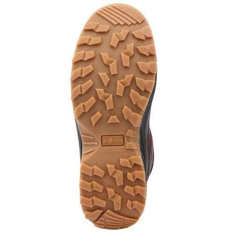 Hillson Swag 1904 Synthetic Leather Low Ankle Metal Toe Brown Work Safety Shoes, Size: 7 3