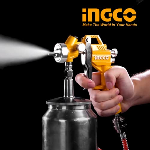 Ingco 1000 cc Air Paint Spray Gun, 1.5 mm Nozzle With 4 Bar Operating Pressure 5