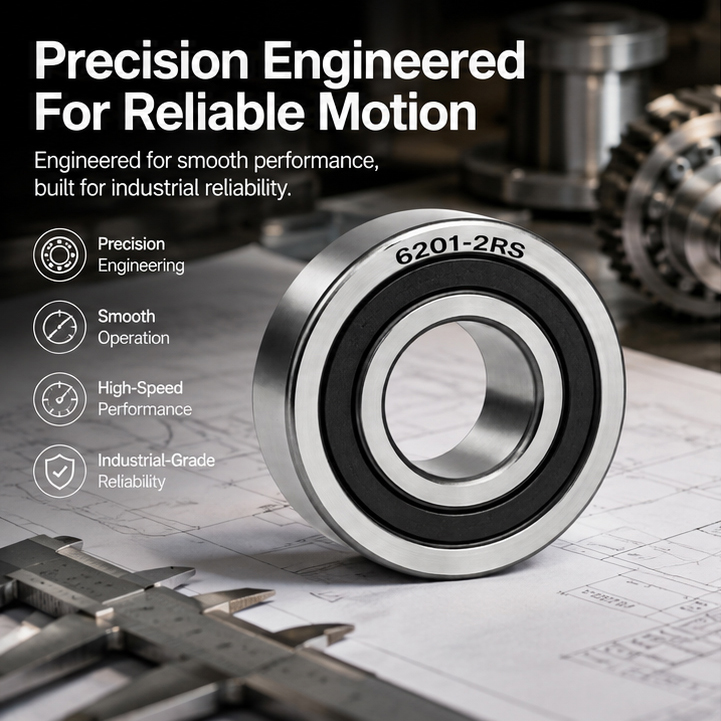 HUMSER EV 6201 Heavy Duty &High Speed Ball Bearing(HUMSER EV 6201 Heavy Duty &High Speed Ball Bearing) 2
