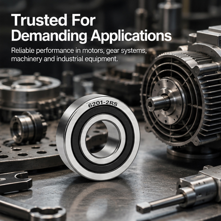 HUMSER EV 6201 Heavy Duty &High Speed Ball Bearing(HUMSER EV 6201 Heavy Duty &High Speed Ball Bearing) 4