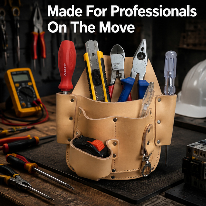 Inder 6 Pockets Electrician Tool Pouch P-1547A 4