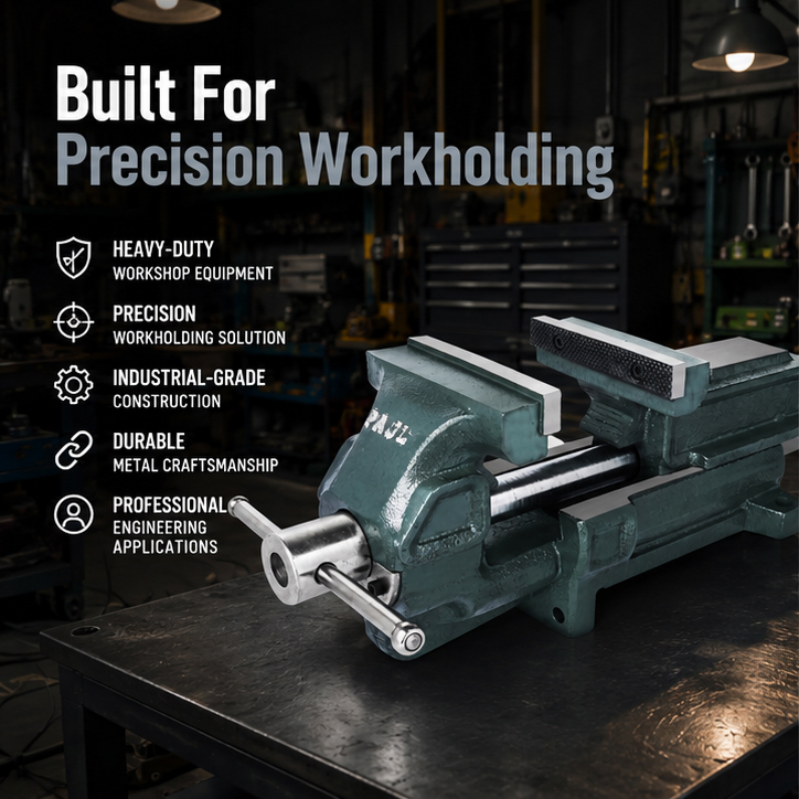 Paul Rear Jaw Sliding Bench Vice 5" (Irongator)(Paul Rear Jaw Sliding Bench Vice 5" (Irongator)) 2