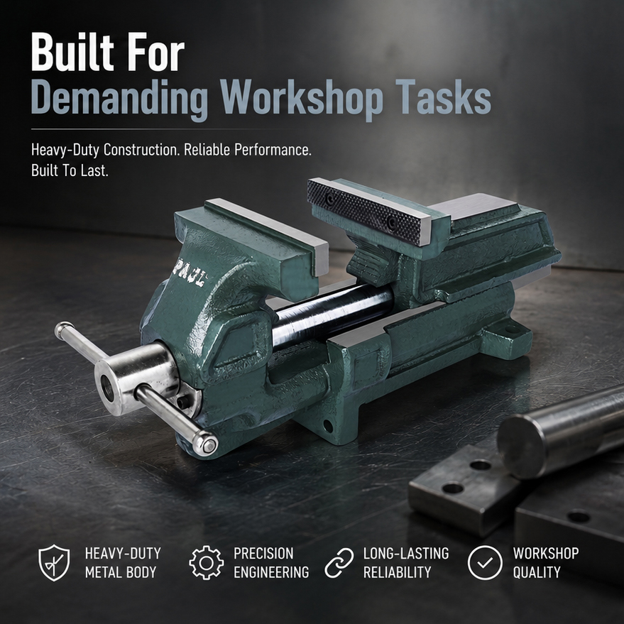 Paul Rear Jaw Sliding Bench Vice 5" (Irongator)(Paul Rear Jaw Sliding Bench Vice 5" (Irongator)) 5