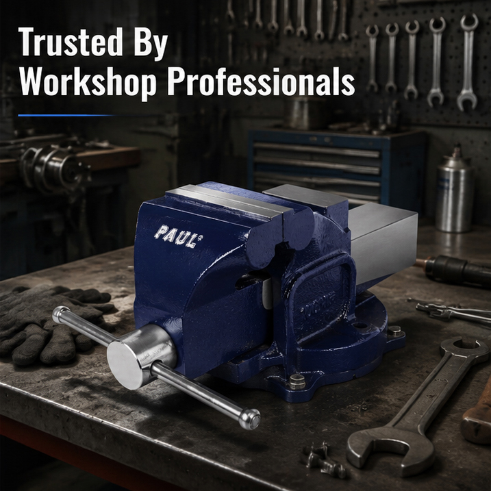PAUL BENCH VICE HEAVY DUTY-3" (75MM) 4
