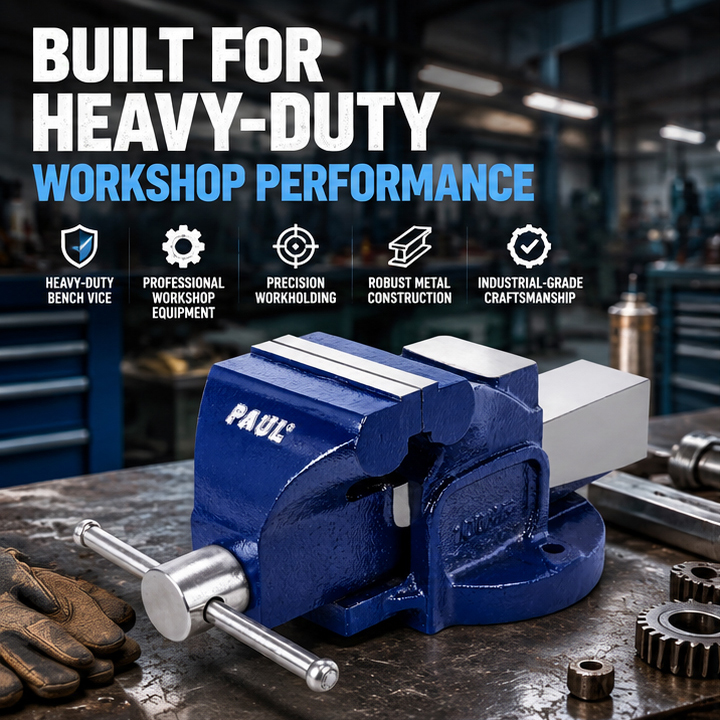 PAUL BENCH VICE HEAVY DUTY -4" (100MM) 2