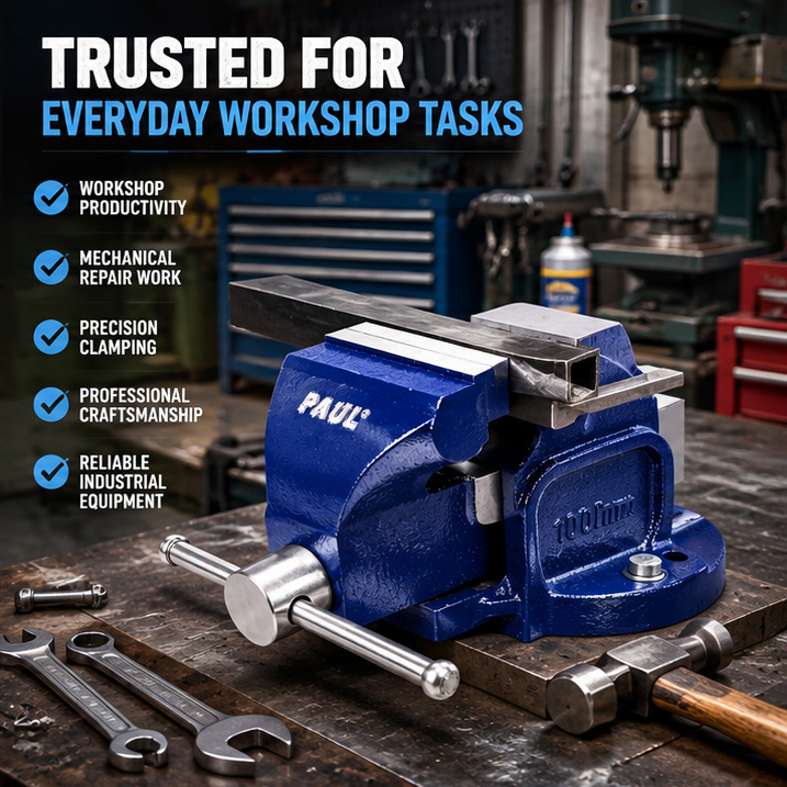 PAUL BENCH VICE HEAVY DUTY -4" (100MM) 4