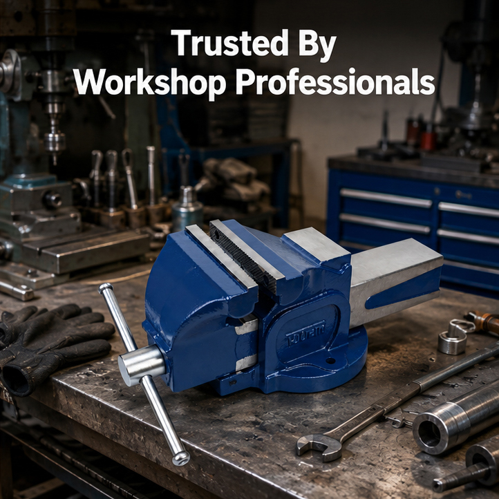 Paul 150mm Heavy Duty Bench Vice with Fixed Base(BV/F/150) 4