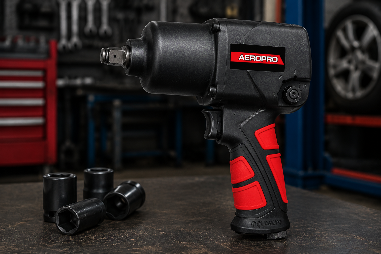 Aeropro RP-27432 Professional 1/2" Air Impact Wrench (7500 RPM, 567 Nm Torque)(RP-27432) 3