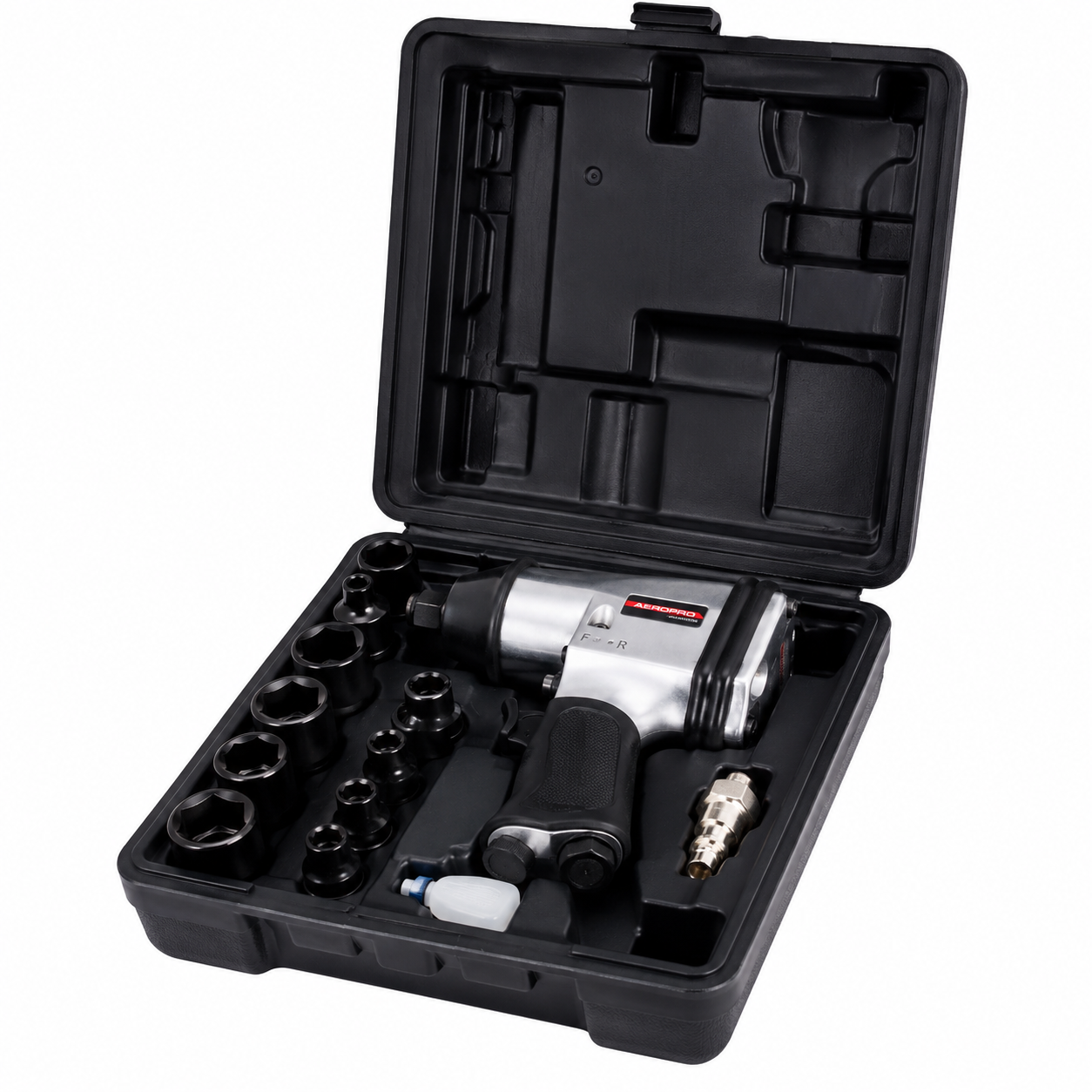 Aeropro RP-7808 17-Piece 1/2 Air Impact Wrench Kit (610 Nm Torque) 2