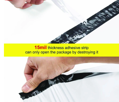 Tamper Proof Polybags Size- 6.5 x 8 Tamper Proof Polybags Bags/Pouches/Cover 55 Micron for Shipping/Packing >>with Pod(Tamper Proof Polybags Size- 6.5 x 8 Tamper Proof P) 2