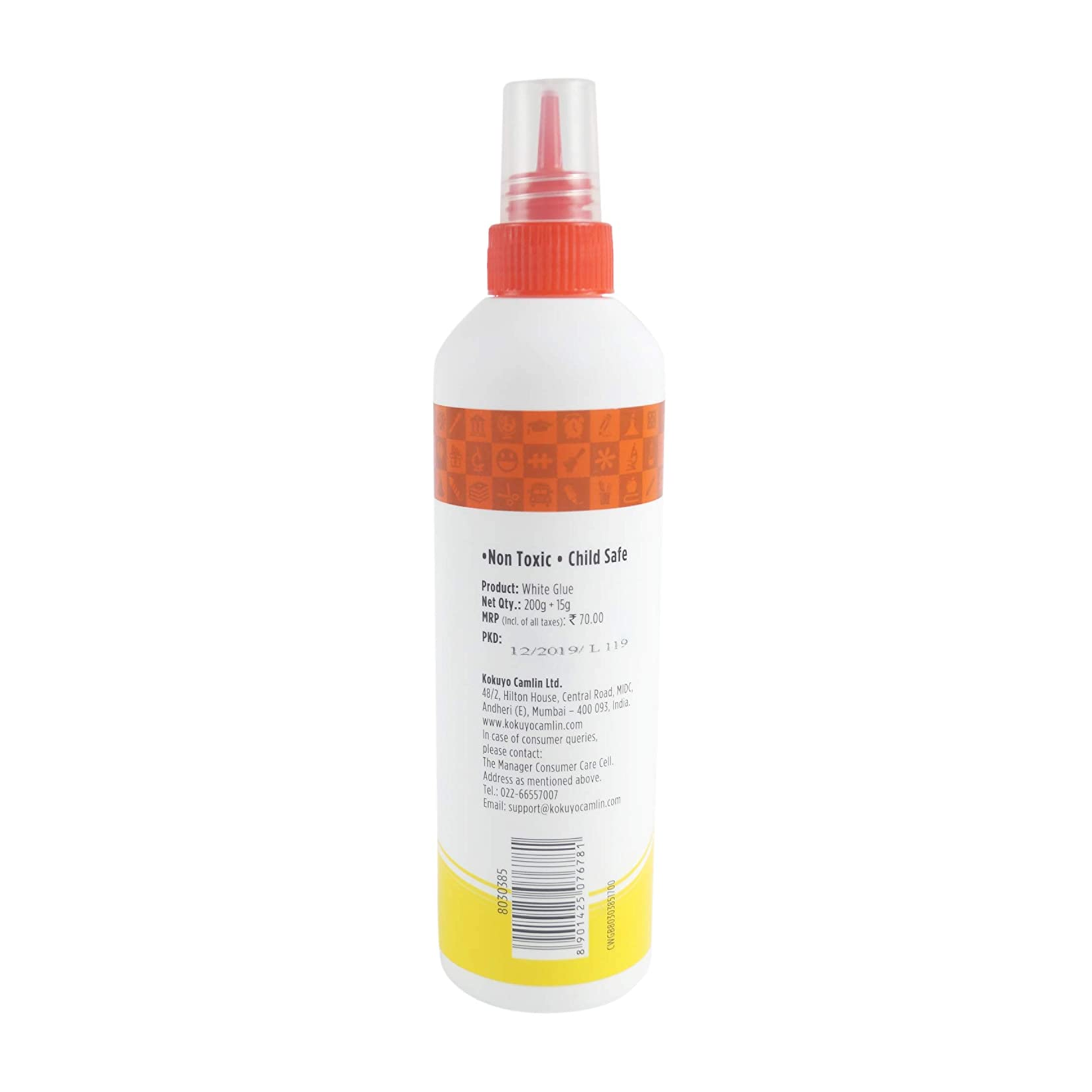 Camlin Kokuyo – White Strong Bond Glue 200gm(Pack Of 5) 2