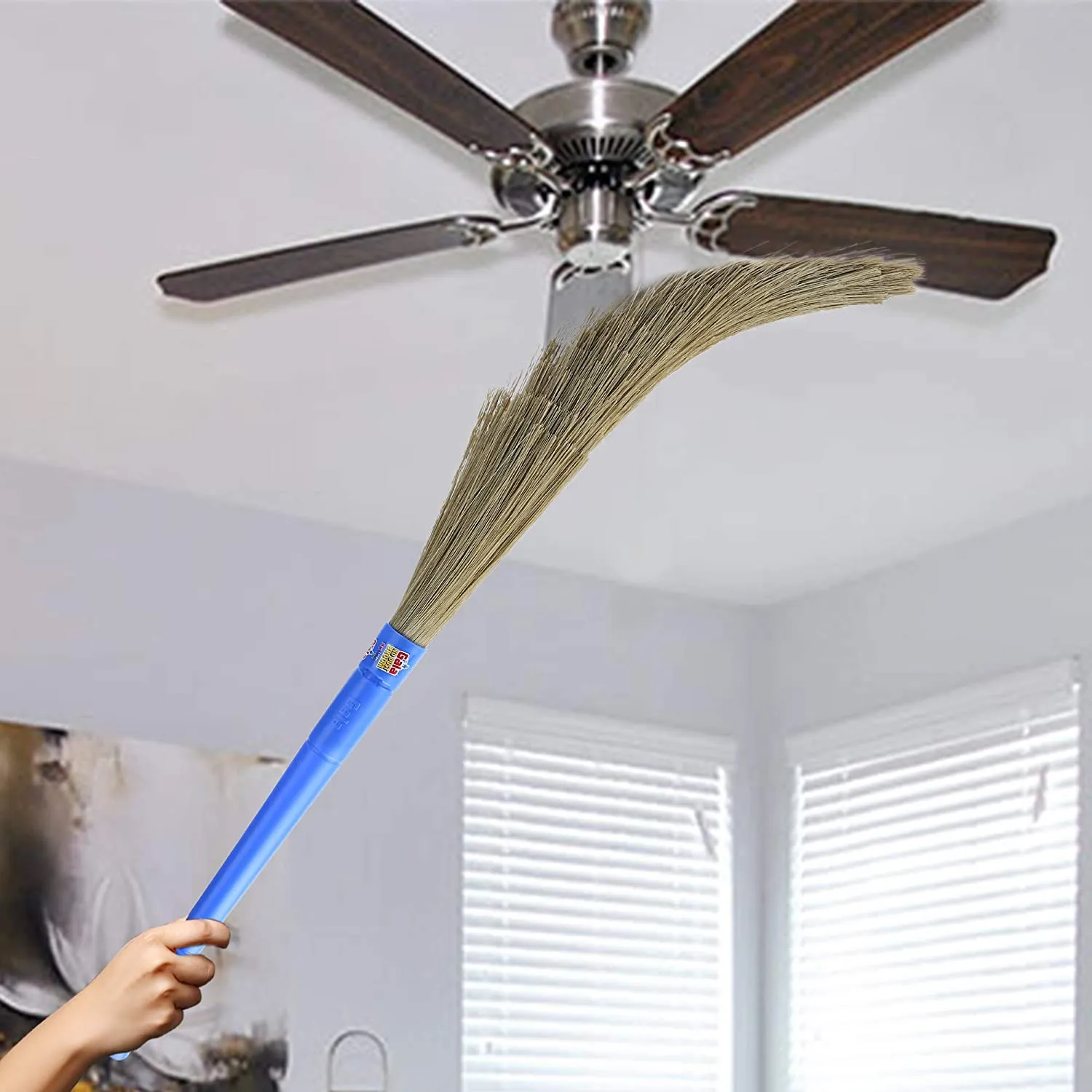 Gala No Dust Soft Broom XL Long Handle Plastic Floor Broom for Home & Office 2