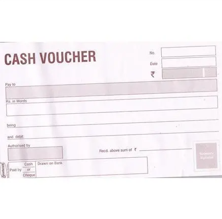 Sundaram Hard Bound Cash Voucher Book 18.7 x 10.5 cm – 50 Pages(pack of 12) 2