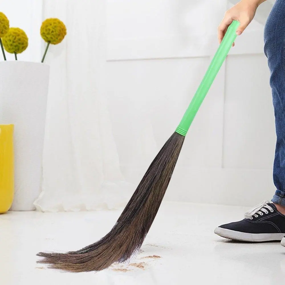 A-1 Broom Hevvy, Long handle, Easy floor cleaning (Multi-use) [5 Piece] 2