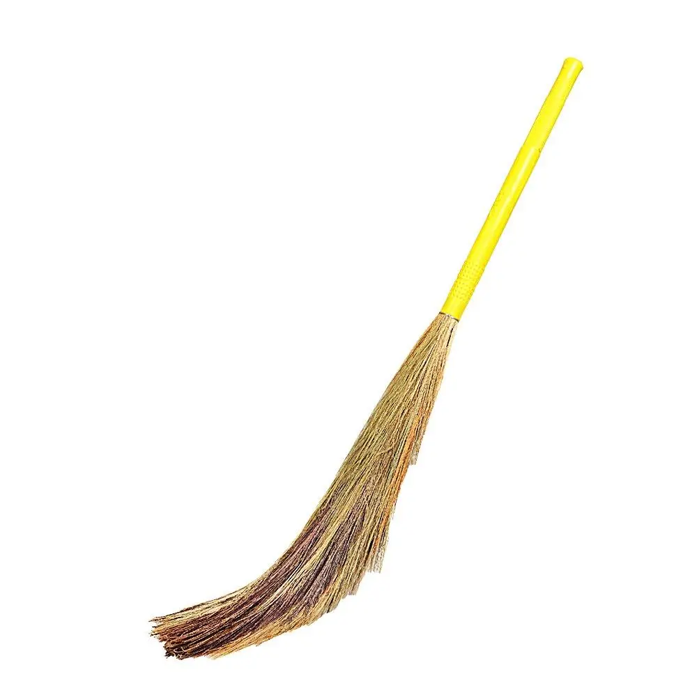 A-1 Broom Hevvy, Long handle, Easy floor cleaning (Multi-use) [5 Piece] 4