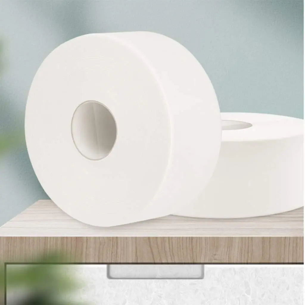 Large Roll of Paper Toilet Towels for Home/Office/Hotel 600gm JRT(pack of 2) 2